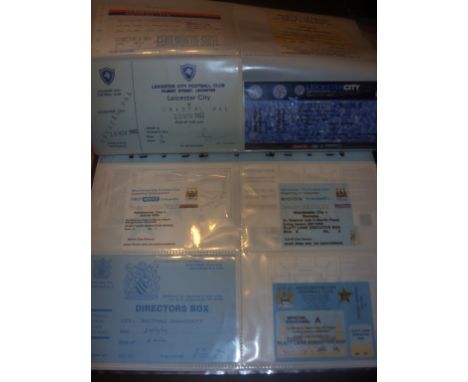 Directors Boardroom Executive Football Ticket Collection: Incudes corporate and suite tickets from many different clubs from 