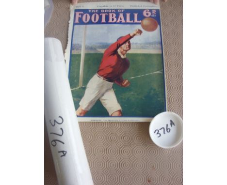 Woolwich Arsenal Goalkeeper Picture + Memorabilia: Larger than A4 colour picture of goalkeeper Ashcroft punching the ball in 