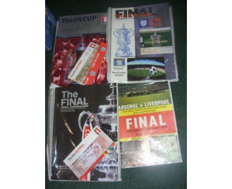 Arsenal Big Match Football Programmes + Tickets: Every Programme has 37 matching tickets and includes FA Cup Semi Finals + Fi