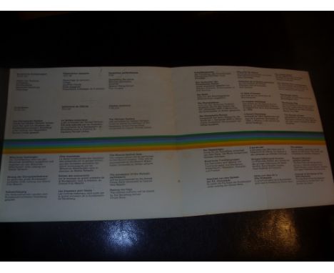 1972 Olympic Closing Ceremony Programme: Rare item a folded card dated September 11th. A very basic amount of information of 