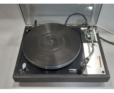 A Thorens TD 160 B Mark II record player (af) 