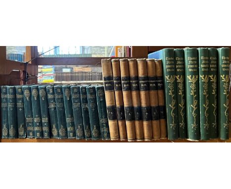 Theodor Storm, all works, (6) further pocket editions of Shakespeare, etc (25 volumes total approx) together with a qty of vi
