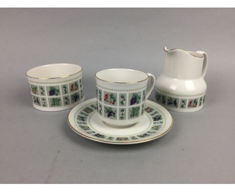 ROYAL DOULTON 'TAPESTRY' PART DINNER AND TEA SERVICE