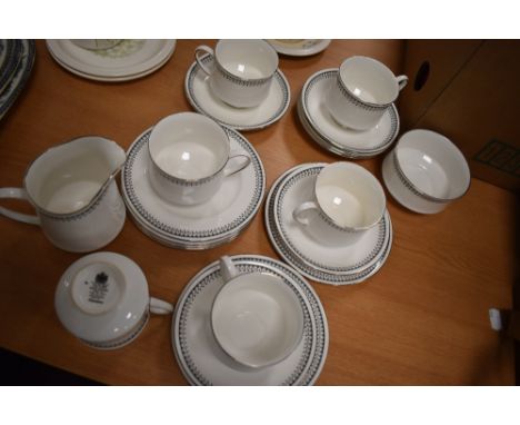 A part tea service by Paragon in the Olympia