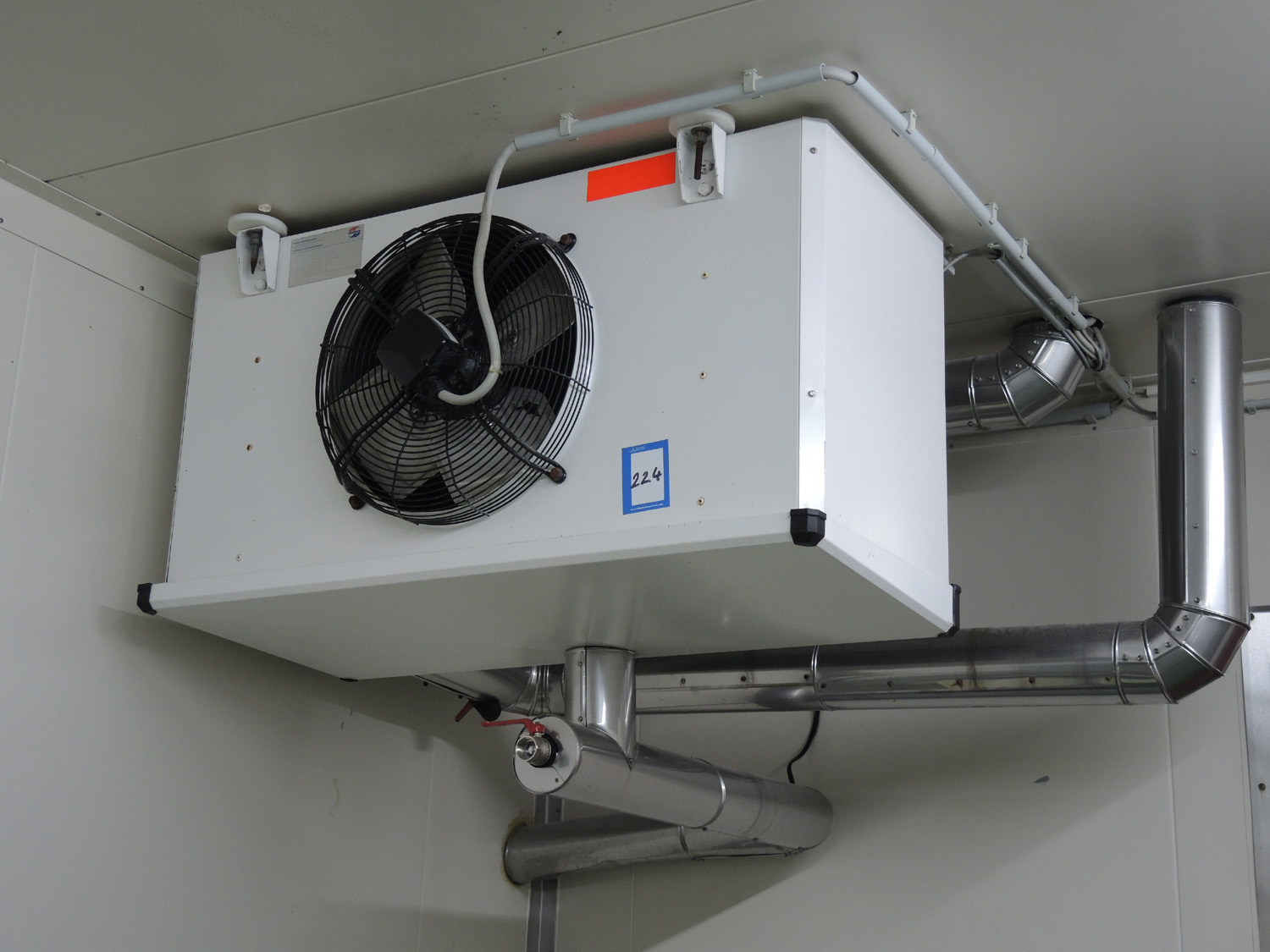 Guntner evaporator, device type SGHN 045A/15, production number 6459440, year of construction