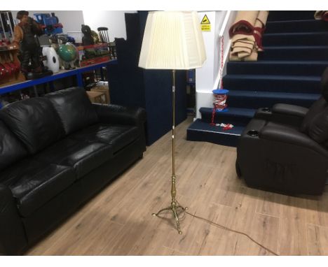 BRASS STANDARD LAMP