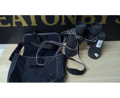 MINOLTA STANDARD EZ 7 X 50 BINOCULARS IN BAG