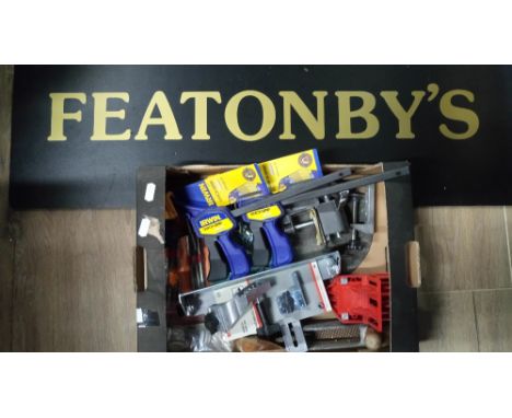 1 BOX OF TOOLS