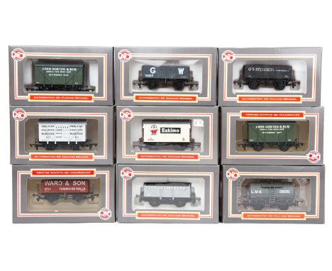 24 Dapol Model Railways Freight Wagons. 14 open wagons – Ward & Son, Chislet, Pilch Collard & Co, H. Novis & Son, Tilmanstone