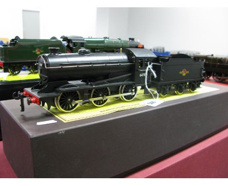 Modern Bassett Lowke "O" Gauge/7mm Ref BL99031/B Class J39 0-6-0 Steam Locomotive and Six Wheel Tender, BR black R/No 64781, 