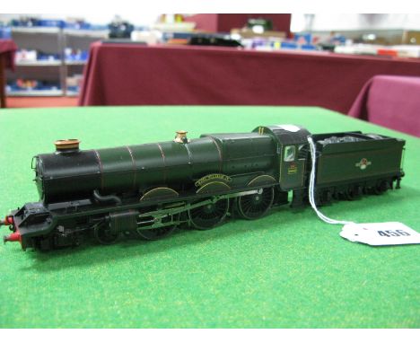 Hornby "OO" Gauge/4mm Ref. 2234 King Class 4-6-0 Steam Locomotive and Six Wheel Tender, BR green "King William IV", R/No. 600