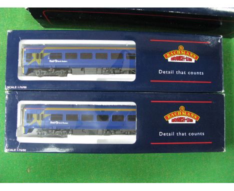 Bachmann "OO"/4mm Gauge Class 158 Two Car DMU , Ref 31-505, "First North Western" livery, boxed, very good condition, box goo