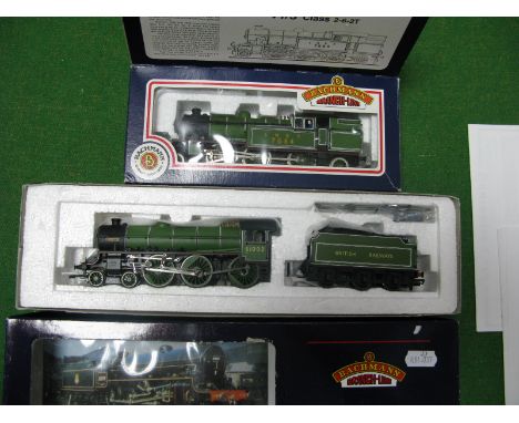 Two Bachmann "OO" Gauge/4mm Steam Locomotives, Ref 31-600 2-6-2 T Class V1/3, LNER green, R/No. 7684, boxed, damage to L/H li