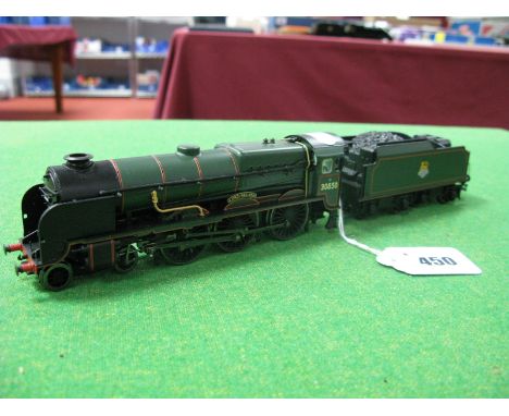 Bachmann "OO" Gauge/4mm Ref. 31-406 Lord Nelson Class 4-6-0 Steam Locomotive and Eight Wheel Tender, BR green "Lord Nelson", 