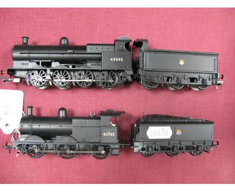 Two Bachmann "OO" Gauge/4mm Steam Locomotives and Six Wheel Tenders, Ref 31-475, Class G2, BR black, R/No. 49395, DCC ready, 