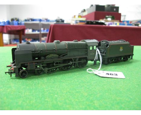 Bachmann "OO" Gauge/4mm Ref. 31-282 Royal Scot 4-6-0 Steam Locomotive and Six Wheel Tender, BR green "Royal Horse Guardsman",