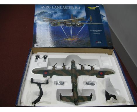 Corgi 'The Aviation Archive' 1:72nd Scale Diecast Model #AA32601 Avro Lancaster B.I R5868/"PO-S 467 Squadron, some small part