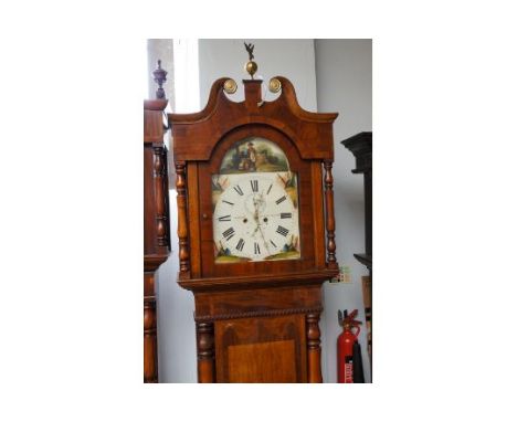 Large longcase clock R.Holt Crawshaw Booth