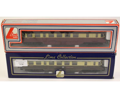 Lima: A pair of boxed diesel locomotives, L204639, Railcar GWR and 205133 MWG. (2)