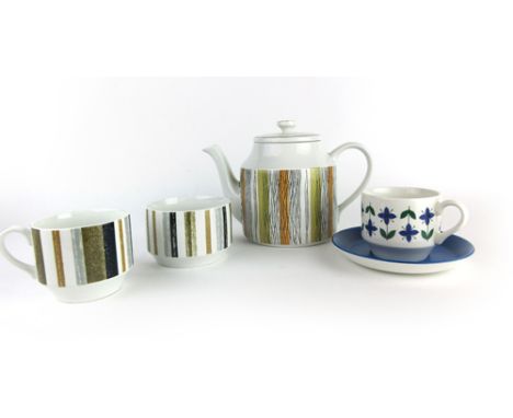 A group of assorted 1960/70's Midwinter pottery including charger, part teasets etc.