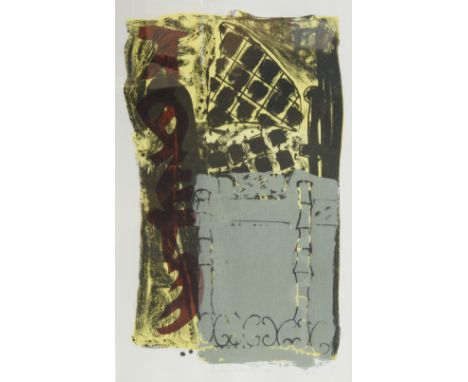 Stephen Buckley, British b.1944- Pang, 1983; lithograph, signed, dated, and inscribed AP 6/8 in pencil, 53.5 x 33.5 cm (ARR) 
