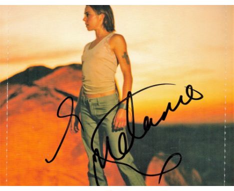 Melanie C Spice Girls Singer Signed Cd Cover Northern Star. Good condition. All autographs come with a Certificate of Authent