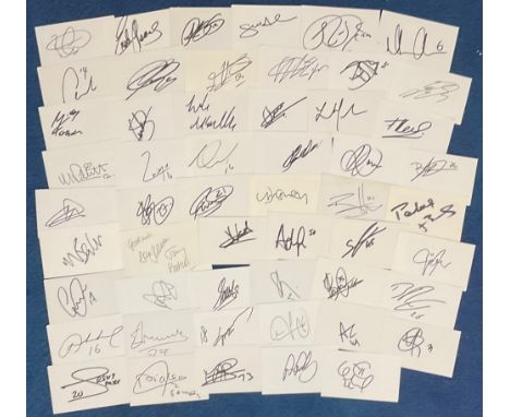 Football Collection of 100+ Signatures from Premier League Players, All Signed on Autograph Cards. Personally Signed by Patri