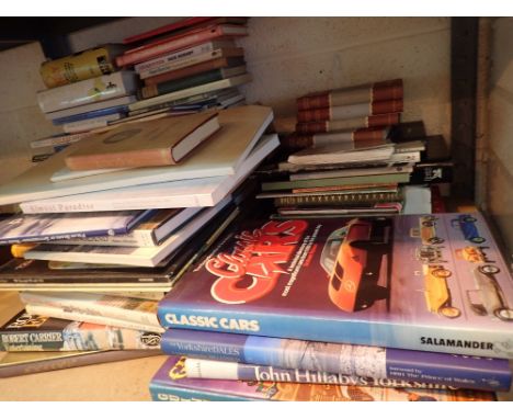 Shelf of mixed books