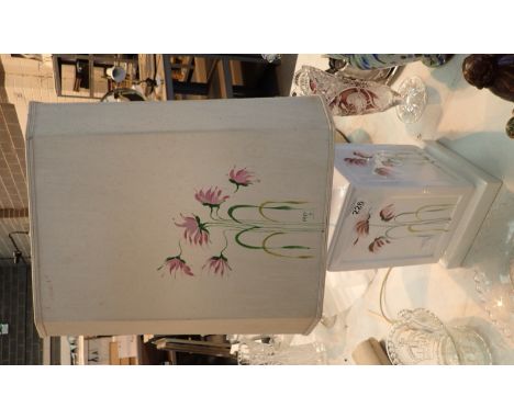 Large ceramic lamp and shade