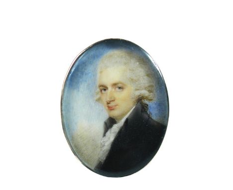 Edward Miles (British, 1752-1828) Portrait miniature of Sir Edward Hyde East (1764-1847), 1st Baronet watercolour on ivory, i