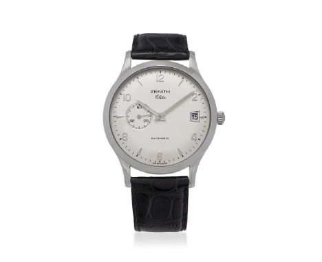 ZENITH ELITE REF. 01.0125.680 AUTOMATIC, 90s - ZENITH ELITE REF. 01.0125.680 AUTOMATIC, 90S Case: signed, n. 1310502, two-bod