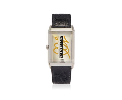 JAEGER-LECOULTRE REVERSO GRANDE TAILLE REF. 275.362 IN WHITE GOLD, JUVECENTUS EDITION 25/100, 1997 - JAEGER-LECOULTRE REVERSO