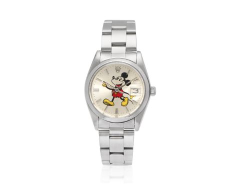 ROLEX PRECISION REF. 6694 "MICKEY MOUSE", CIRCA 1980 - ROLEX PRECISION REF. 6694 "MICKEY MOUSE", CIRCA 1980 Case: signed, n. 