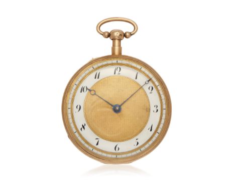 DELACHAUX REPEATER IN GOLD, CIRCA 1800 - DELACHAUX REPEATER IN GOLD, CIRCA 1800 Case: n. 9934, four-body in pink gold, engine