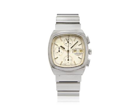 LONGINES ULTRONIC REF. 2368, 70s - LONGINES ULTRONIC REF. 2368, 70S Case: signed, n. 829950, two-body in stainless steel, sna