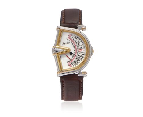 JEAN D'EVE RETROGRADE REF. 7040/2, BOX AND PAPER, SOLD IN 1992 - JEAN D'EVE RETROGRADE REF. 7040/2, BOX AND PAPER, SOLD IN 19