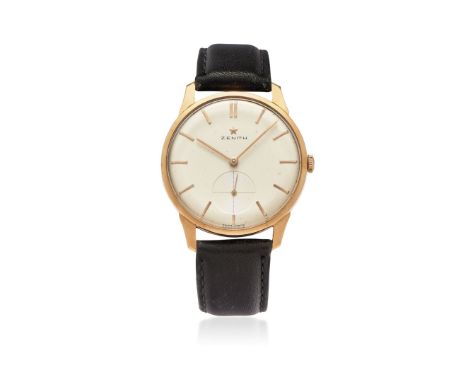 ZENITH STELLINA IN GOLD, 60s - ZENITH STELLINA IN GOLD, 60S Case: signed, n. 977425, two-body in 18K gold, snap on caseback. 