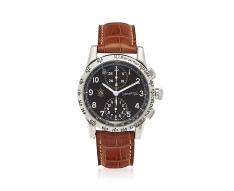 EBERHARD TAZIO NUVOLARI REF. 31030, 90s - EBERHARD TAZIO NUVOLARI REF. 31030, 90S Case: signed, n. B-0539, three-body in stai