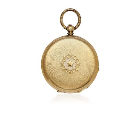 ROGER & CIE HUNTER CASE IN GOLD, CIRCA 1850 - ROGER & CIE HUNTER CASE IN GOLD, CIRCA 1850 Case: n. 15872, four-body in gold, 