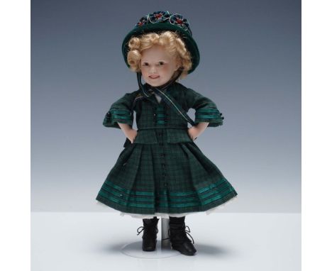For the Shirley Temple Movie Classics series this doll represents Shirley Temple in her role from 'The Littlest Rebel'. The d