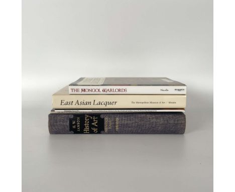 This collection includes a diverse selection of books focused on Asian art, history, and culture. The Mongol Warlords explore