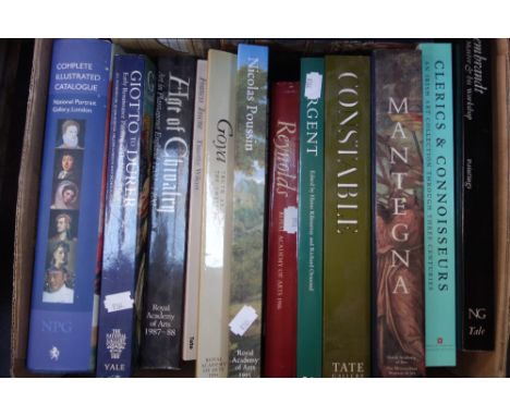 'COMPLETE ILLUSTRATED CATALOGUE NATIONAL PORTRAIT GALLERY LONDON' and a further collection of books on art