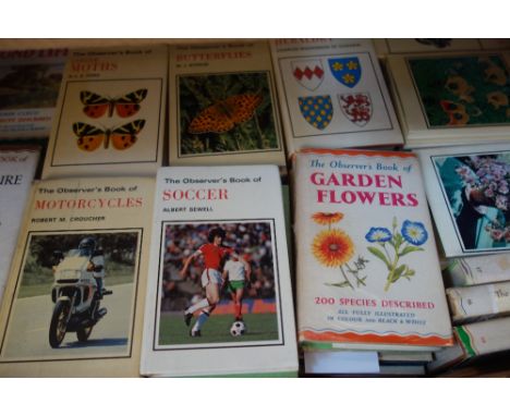 A COLLECTION OF OBSERVERS BOOKS, some first edition (approx fifty)