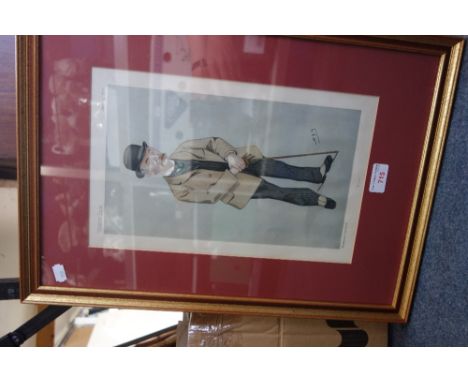 VANITY FAIR 'SPY' PRINT OF THOMAS HARDY entitled 'Tess'