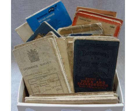 A COLLECTION OF VINTAGE ORDNANCE SURVEY MAPS and others similar