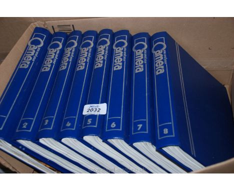Eight bound volumes of 'You and Your Camera Partworks'.