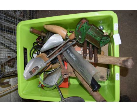 ONE BOX OF MIXED TOOLS