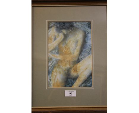 A JACQUES DE MOL NUDE STUDY PRINT 