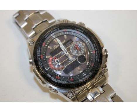 A GENTS CASIO EDIFICE WRISTWATCH 
