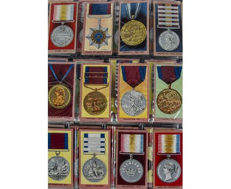 Cigarette Cards, Military, various sets by wills to include Arms & Armour (United Service),  Allied Army Leaders and Medals (
